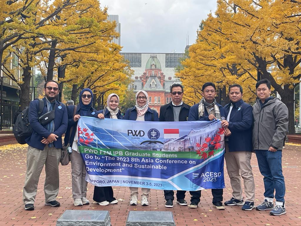 Mahasiswa S3 PS.PWD Mengikuti Konferensi Internasional di Sapporo, Jepang