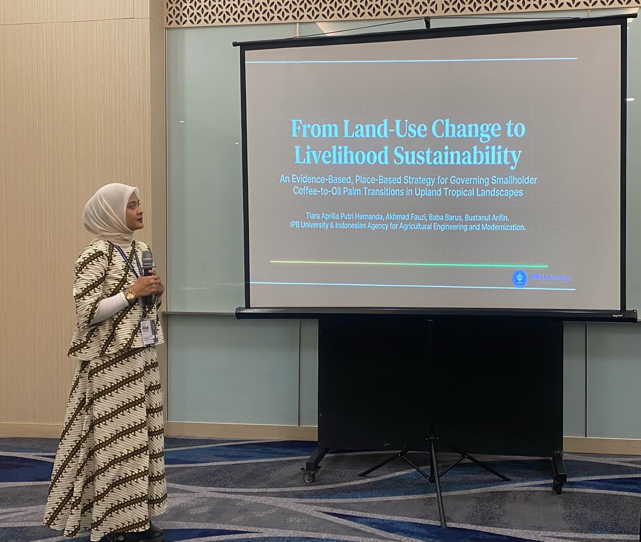 Mahasiswa Doktor PWD IPB Tampilkan Hasil Riset pada The 21st IRSA International Conference 2026